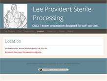 Tablet Screenshot of leeprovident.com